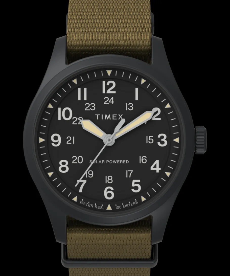 Timex Military Inspired|Father's Day Gifts*Expedition Field Post Solar 36mm Recycled Fabric Strap Watch