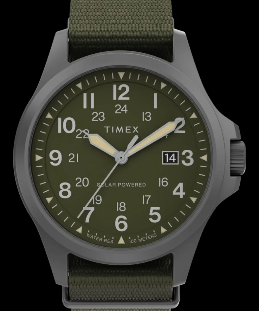 Timex Military Inspired|Father's Day Gifts*Expedition Field Post Solar 41mm Recycled Fabric Strap Watch