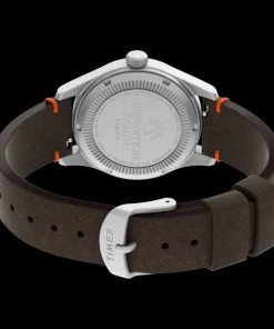 Timex Military Inspired|Leather*Expedition Field Solar 36mm Eco-Friendly Leather Strap Watch
