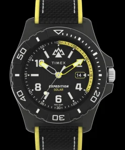 Timex Black Watches|Father's Day Gifts*Expedition Freedive Ocean #tide Fabric Strap Watch