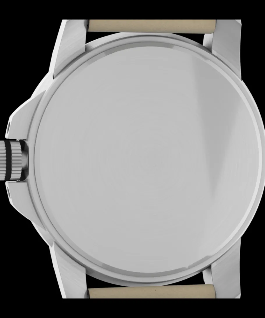 Timex Leather*Expedition Metal Field 40mm Leather Strap Watch