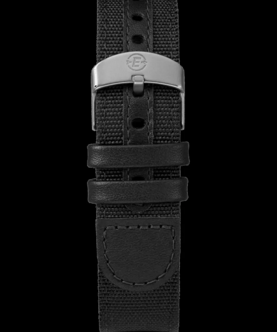 Timex Black Watches*Expedition Metal Field 40mm Fabric Strap Watch