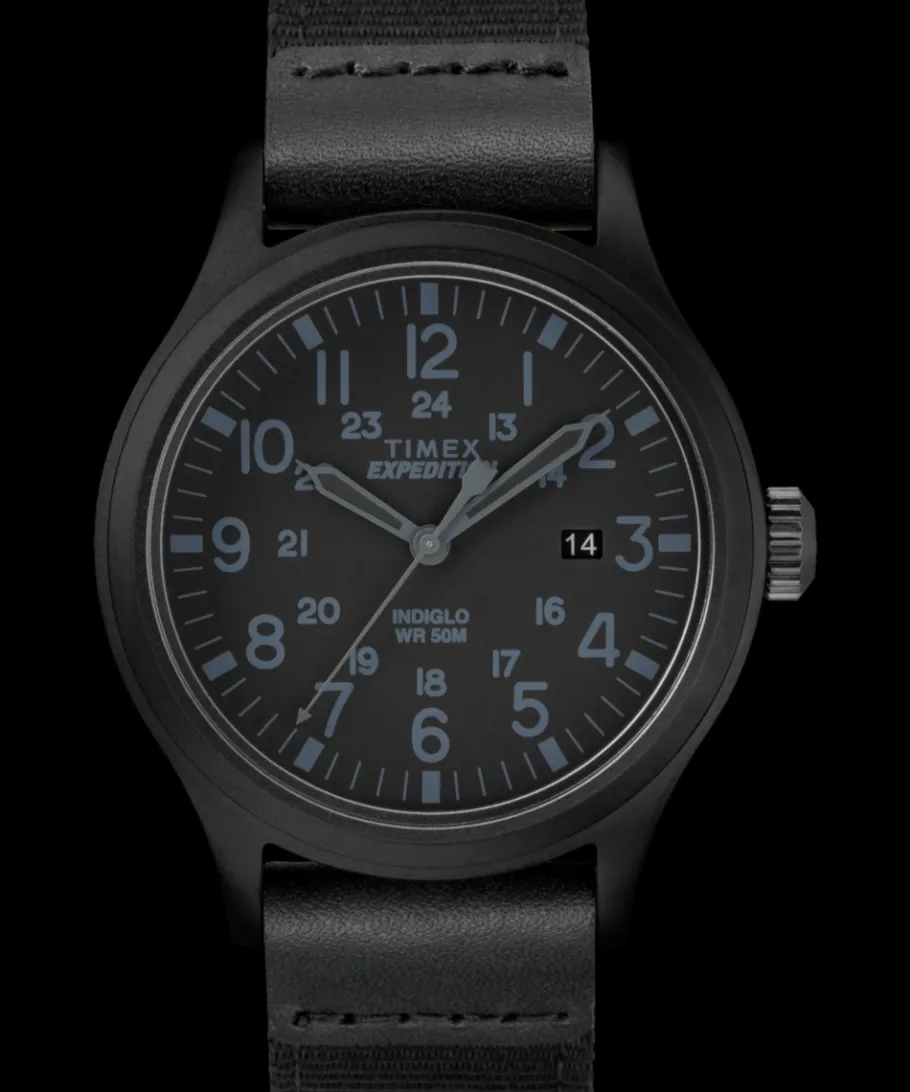 Timex Black Watches*Expedition Scout 40mm Fabric Strap Watch
