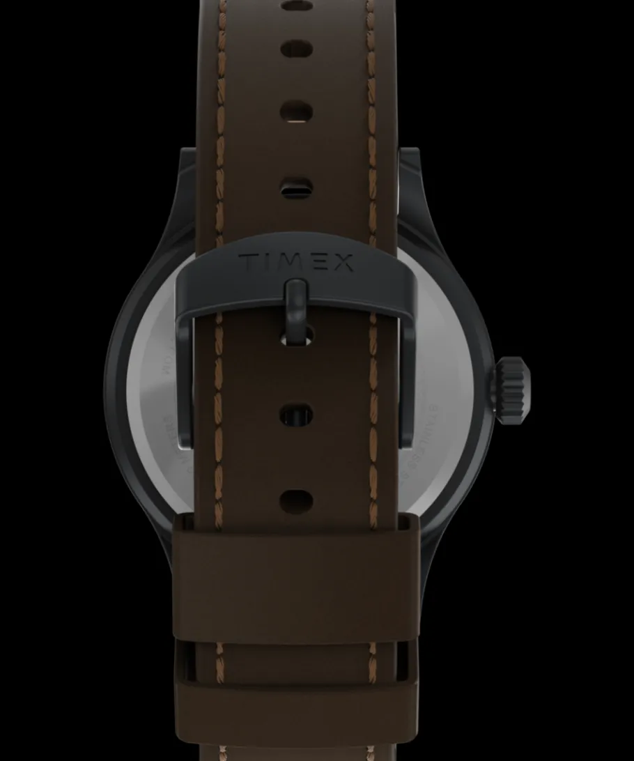 Timex Leather*Expedition Scout 40mm Leather Strap Watch