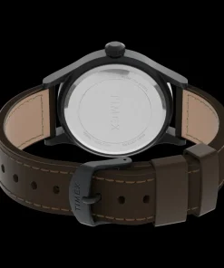 Timex Leather*Expedition Scout 40mm Leather Strap Watch