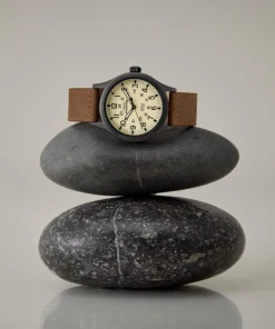 Timex Leather*Expedition Scout 40mm Leather Strap Watch