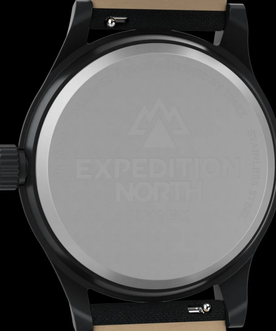 Timex Military Inspired|Black Watches*Expedition Sierra 40mm Recycled Fabric Strap Watch