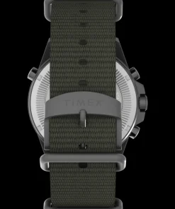 Timex Father's Day Gifts*Expedition Tide-Temp-Compass 43mm Fabric Strap Watch