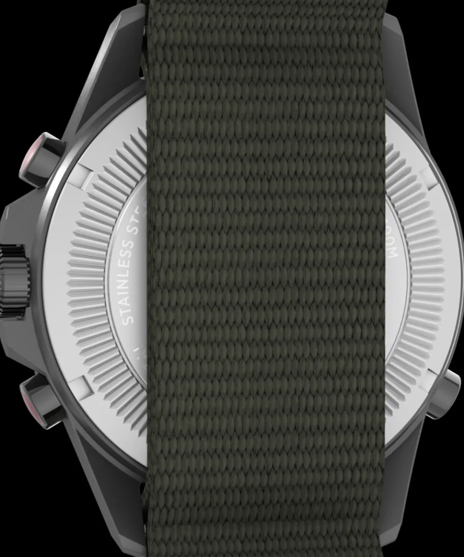 Timex Father's Day Gifts*Expedition Tide-Temp-Compass 43mm Fabric Strap Watch