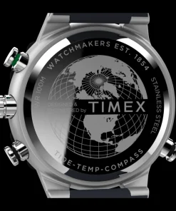 Timex Father's Day Gifts*Expedition Tide-Temp-Compass 45mm Silicone Strap Watch