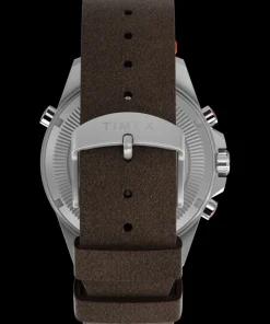 Timex Leather|Father's Day Gifts*Expedition Tide-Temp-Compass 43mm Eco-Friendly Leather Strap Watch