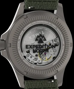 Timex Titanium|Automatic*Expedition Titanium Automatic 41mm Recycled Fabric Strap Watch