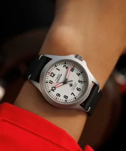 Timex Titanium|Leather*Expedition Titanium 38mm Leather Strap Watch