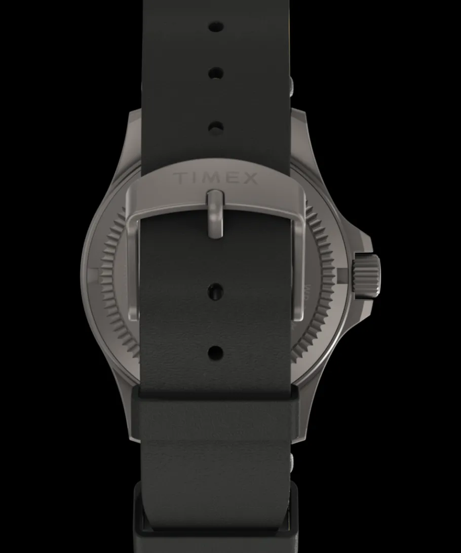 Timex Titanium|Leather*Expedition Titanium 38mm Leather Strap Watch