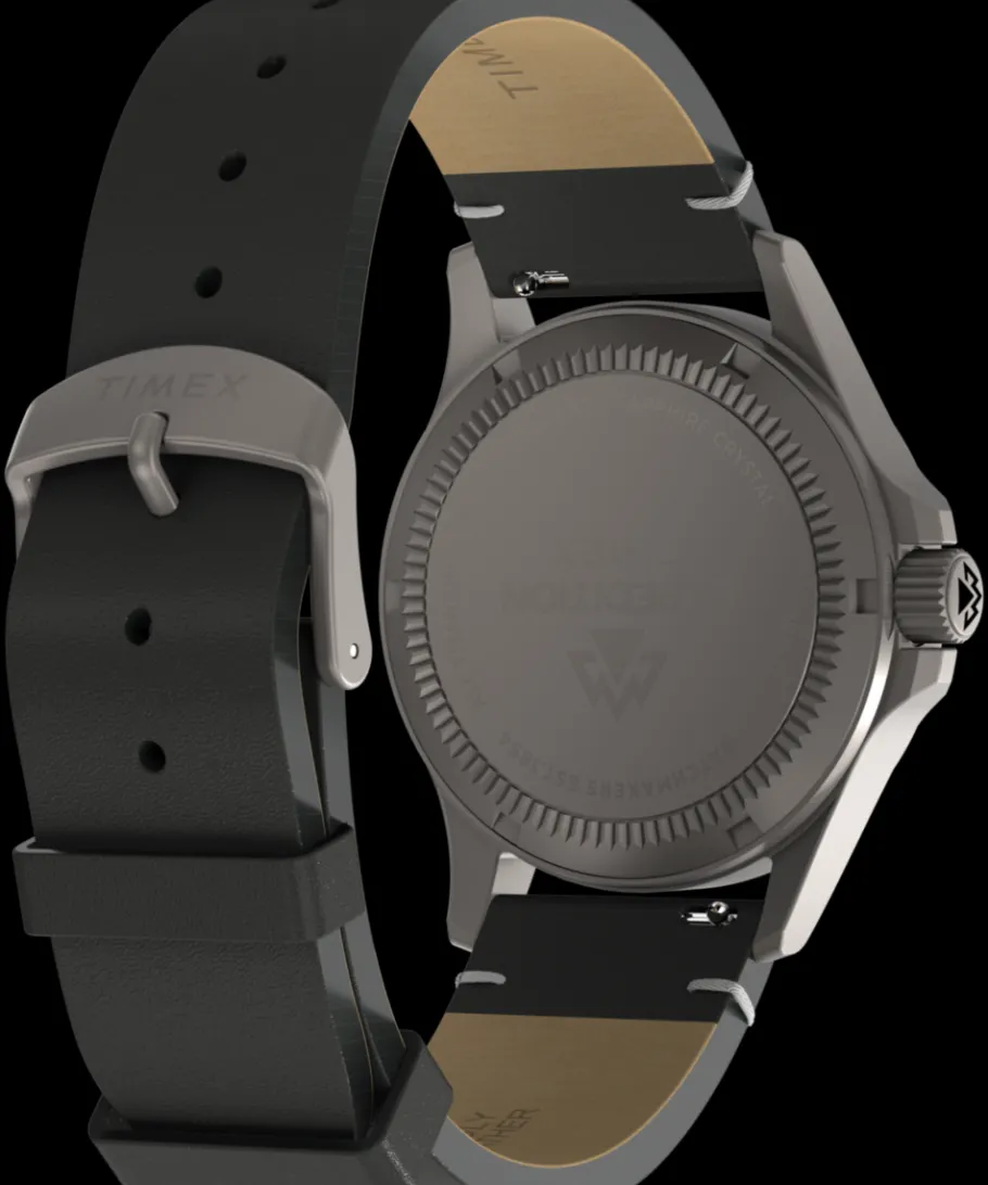 Timex Titanium|Leather*Expedition Titanium 38mm Leather Strap Watch