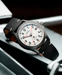 Timex Titanium|Leather*Expedition Titanium 38mm Leather Strap Watch
