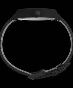 Timex Black Watches*Expedition Traprock 43mm Eco-Friendly Fabric Strap Watch
