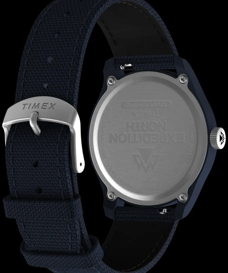 Timex Father's Day Gifts*Expedition Traprock Solar 40mm Eco-friendly Strap Watch