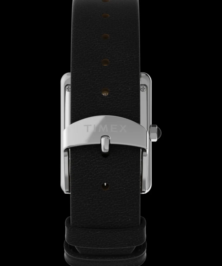 Women Timex Small*Hailey 24mm Leather Strap Watch