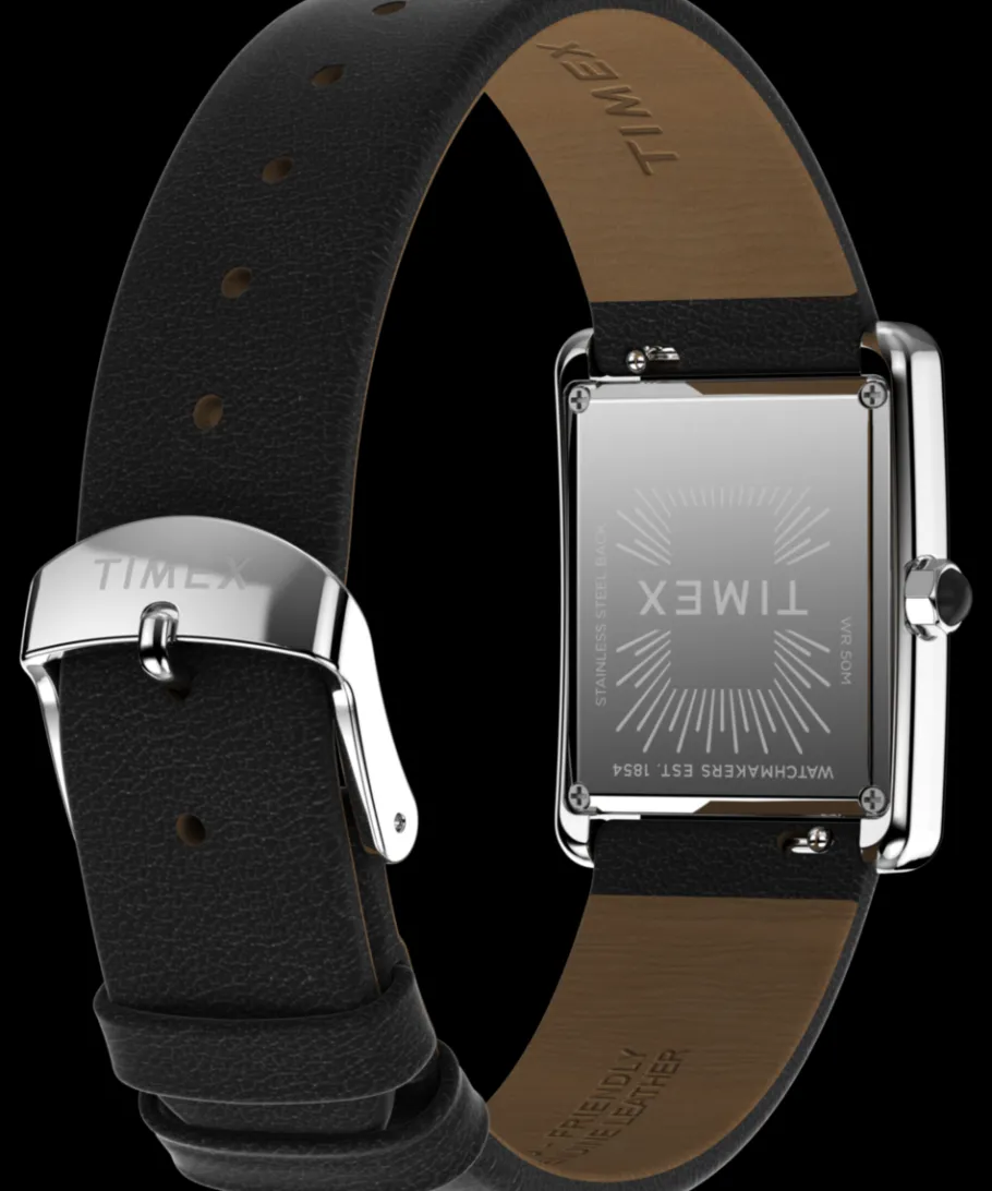 Women Timex Small*Hailey 24mm Leather Strap Watch