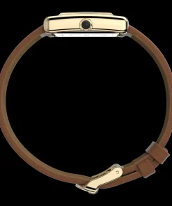 Women Timex Small*Hailey 24mm Leather Strap Watch