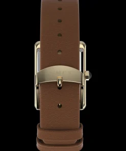Women Timex Small*Hailey 24mm Leather Strap Watch