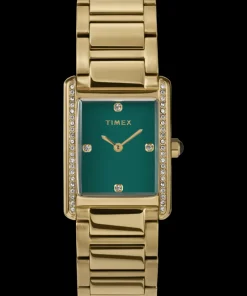Women Timex Small|Gold-tone*Hailey 24mm Stainless Steel Bracelet Watch