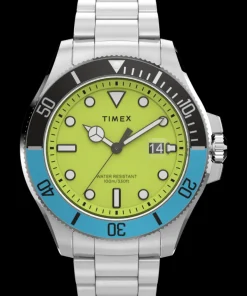 Timex Stainless Steel*Harborside Coast 43mm Stainless Steel Bracelet Watch