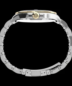Timex Stainless Steel|Diver Inspired*Harborside Coast 43mm Stainless Steel Bracelet Watch