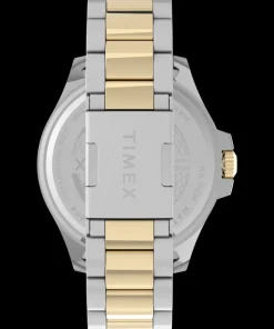 Timex Stainless Steel|Diver Inspired*Harborside Coast 43mm Stainless Steel Bracelet Watch