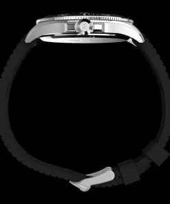 Timex Diver Inspired*Harborside Coast 43mm Synthetic Rubber Strap Watch