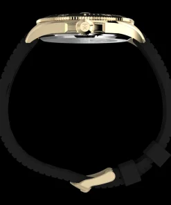 Timex Diver Inspired*Harborside Coast 44mm Synthetic Rubber Strap Watch