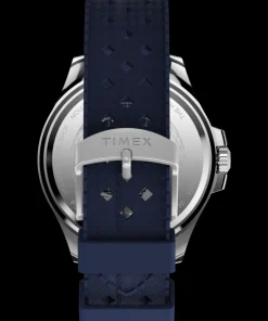Timex Diver Inspired*Harborside Coast 44mm Synthetic Rubber Strap Watch