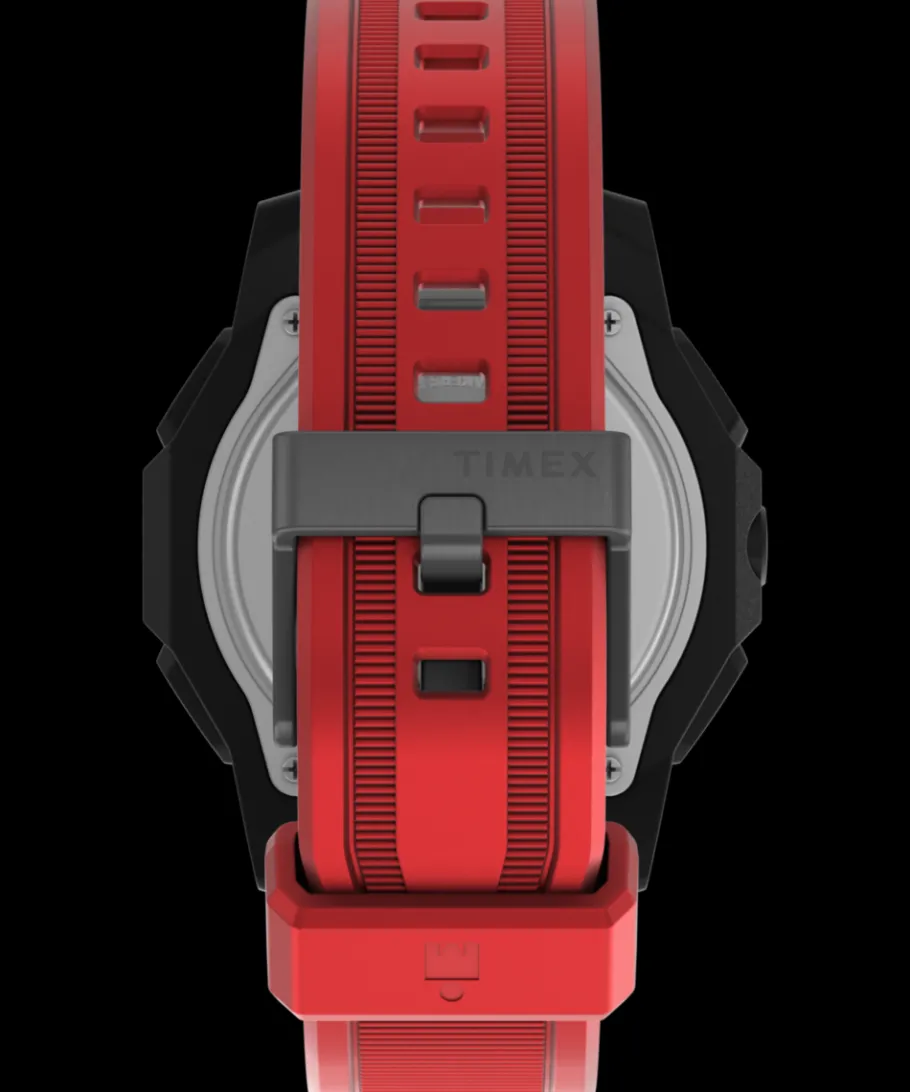 Timex Digital*Ironman Digital Adrenaline 46.5mm Resin Strap Watch