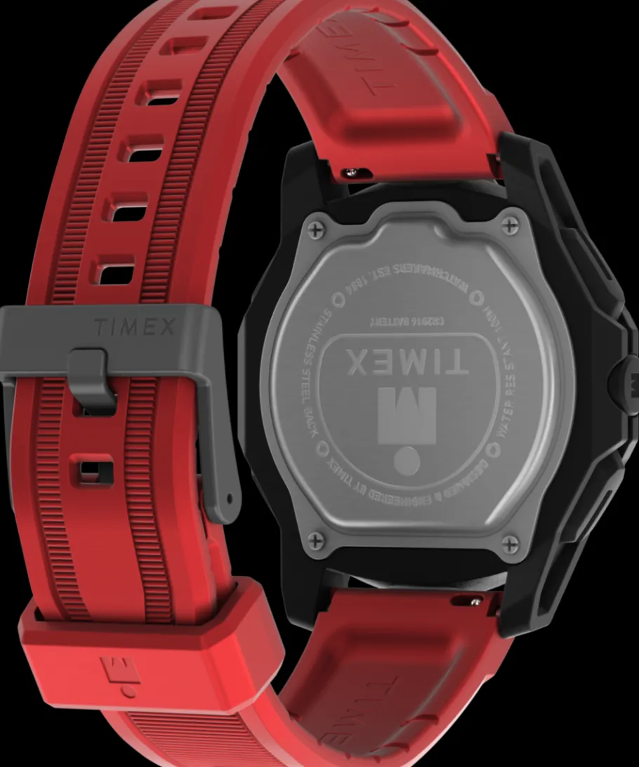 Timex Digital*Ironman Digital Adrenaline 46.5mm Resin Strap Watch