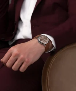 Timex Leather|Automatic*Marlin® Automatic 40mm Leather Strap Watch