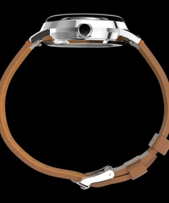Timex Leather|Automatic*Marlin® Automatic 40mm Leather Strap Watch