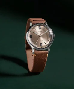 Timex Leather|Automatic*Marlin® Automatic 40mm Leather Strap Watch
