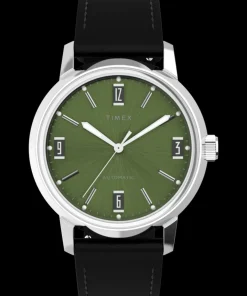 Timex Vintage|Leather*Marlin® Automatic 40mm Leather Strap Watch