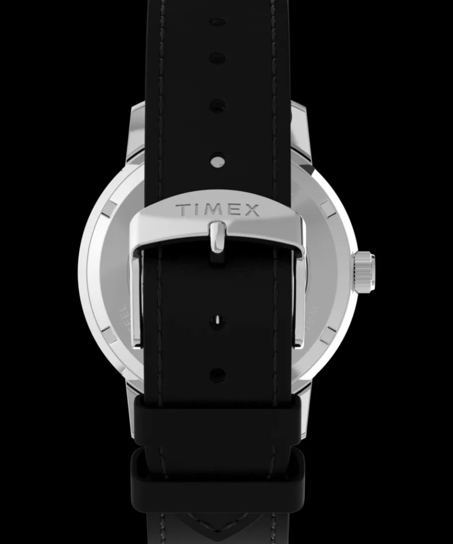Timex Vintage|Leather*Marlin® Automatic 40mm Leather Strap Watch