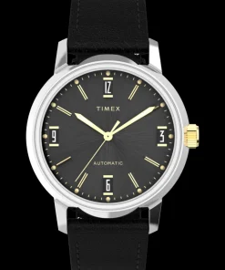 Timex Vintage|Leather*Marlin® Automatic 40mm Leather Strap Watch