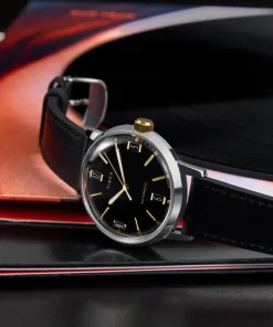 Timex Vintage|Leather*Marlin® Automatic 40mm Leather Strap Watch