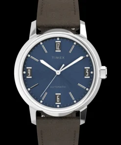 Timex Vintage|Leather*Marlin® Automatic 40mm Leather Strap Watch