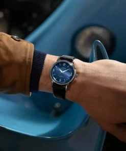 Timex Leather|Automatic*Marlin® Automatic 40mm Leather Strap Watch