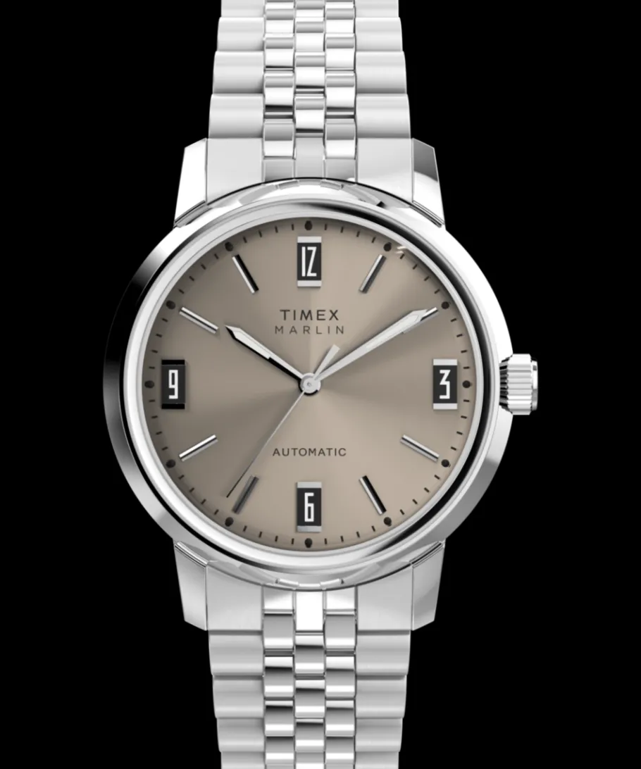 Timex Stainless Steel|Automatic*Marlin® Automatic 40mm Stainless Steel Bracelet Watch