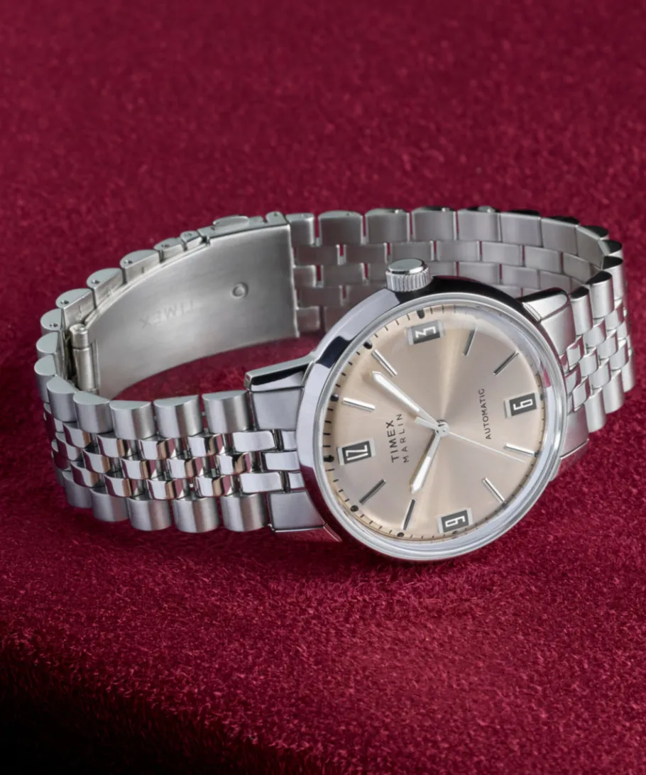 Timex Stainless Steel|Automatic*Marlin® Automatic 40mm Stainless Steel Bracelet Watch