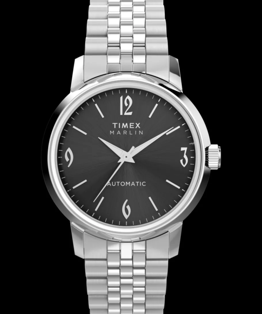 Timex Stainless Steel|Automatic*Marlin® Automatic 40mm Stainless Steel Bracelet Watch