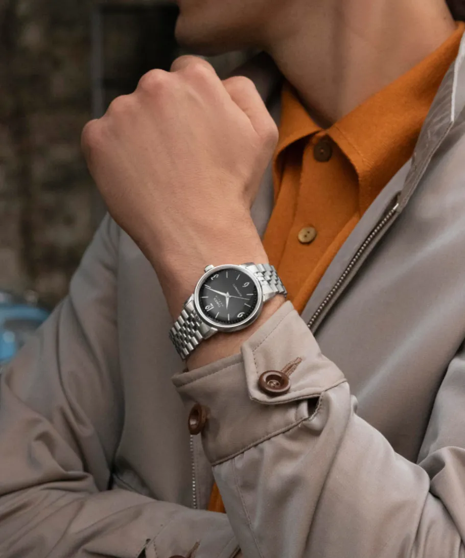 Timex Stainless Steel|Automatic*Marlin® Automatic 40mm Stainless Steel Bracelet Watch