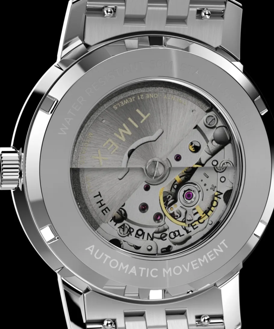 Timex Stainless Steel|Automatic*Marlin® Automatic 40mm Stainless Steel Bracelet Watch