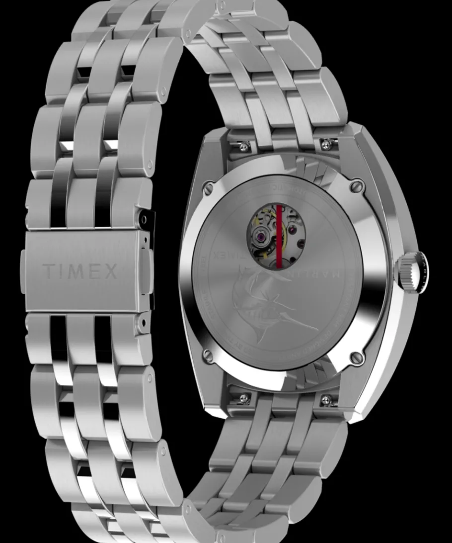 Timex Stainless Steel|Automatic*Marlin® Automatic 39mm Stainless Steel Bracelet Watch
